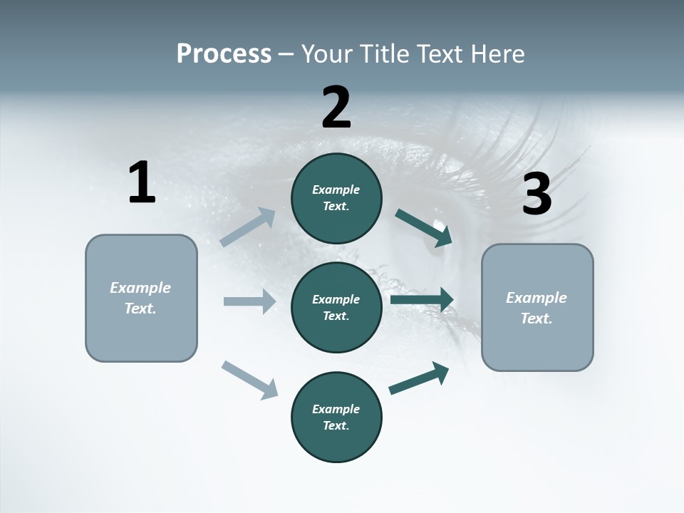 Model Portrait  PowerPoint Template