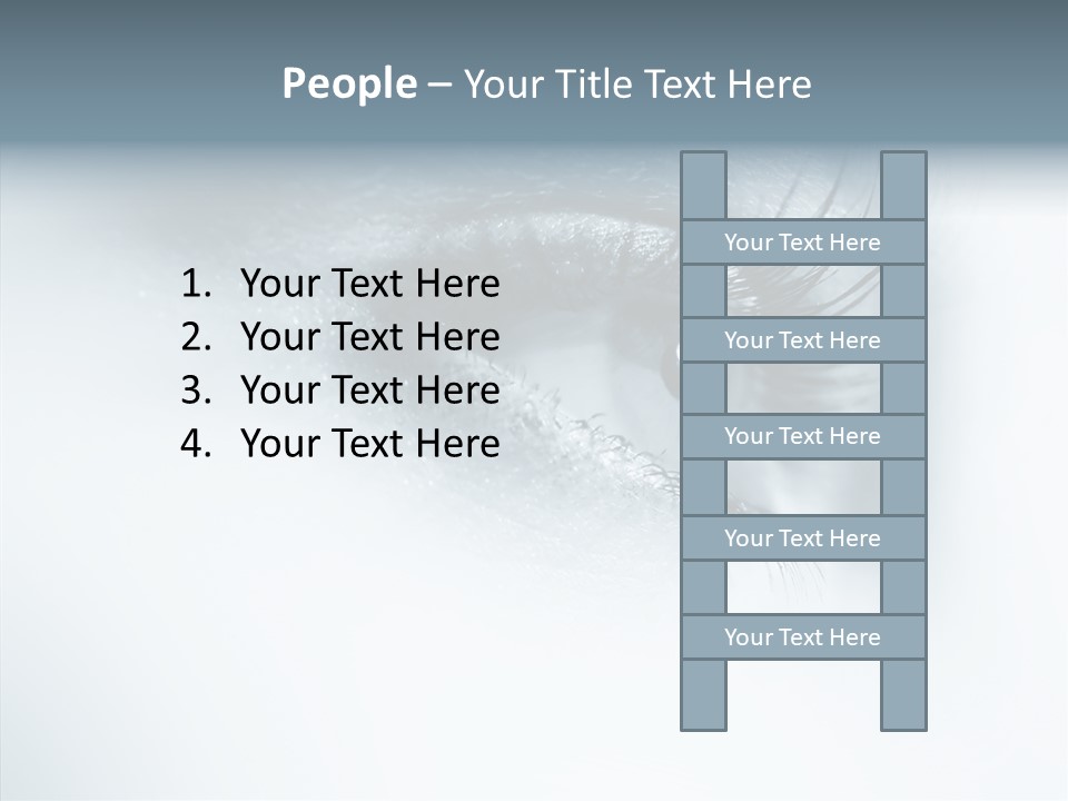 Model Portrait  PowerPoint Template