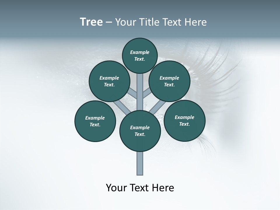 Model Portrait  PowerPoint Template