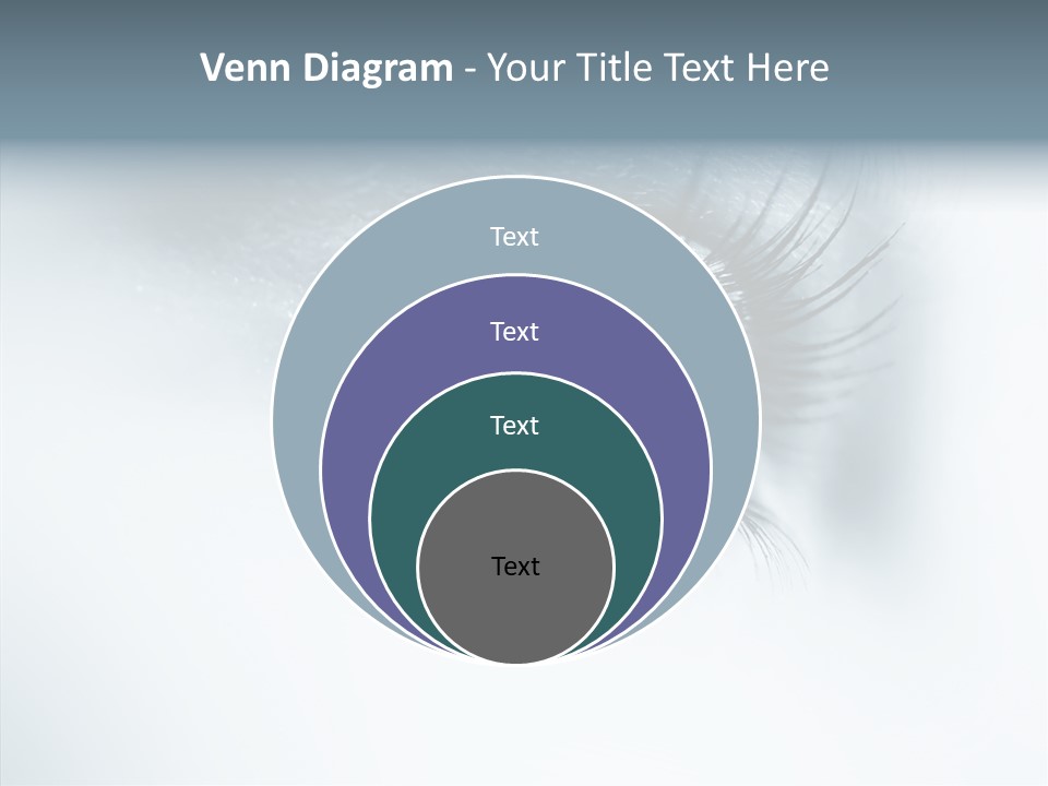 Model Portrait  PowerPoint Template