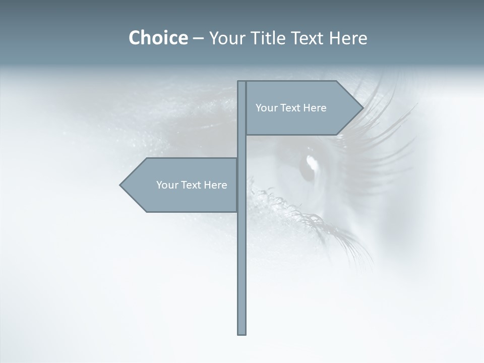 Model Portrait  PowerPoint Template