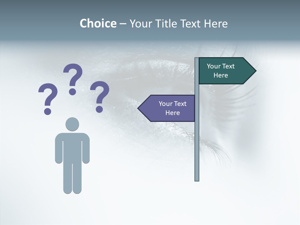 Model Portrait  PowerPoint Template