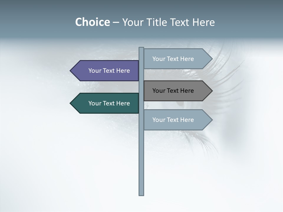 Model Portrait  PowerPoint Template