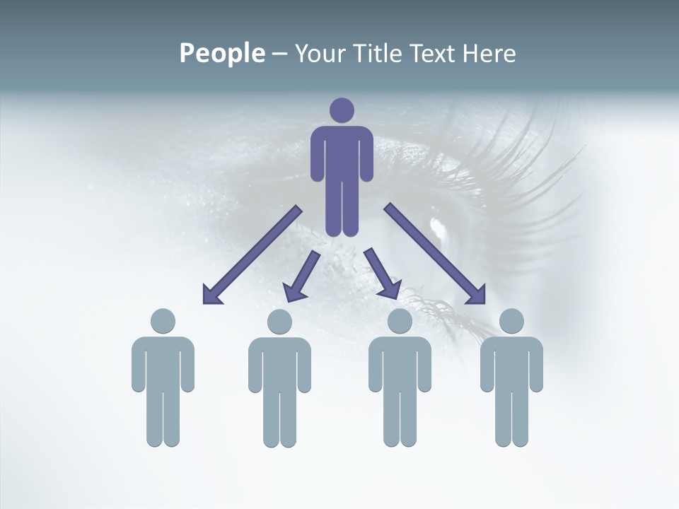 Model Portrait  PowerPoint Template