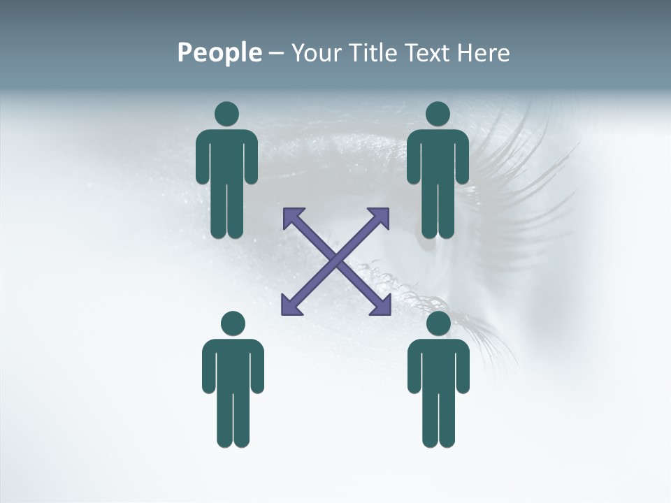 Model Portrait  PowerPoint Template