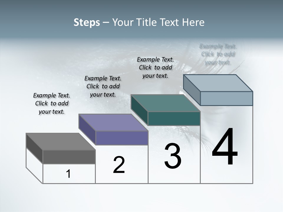 Model Portrait  PowerPoint Template