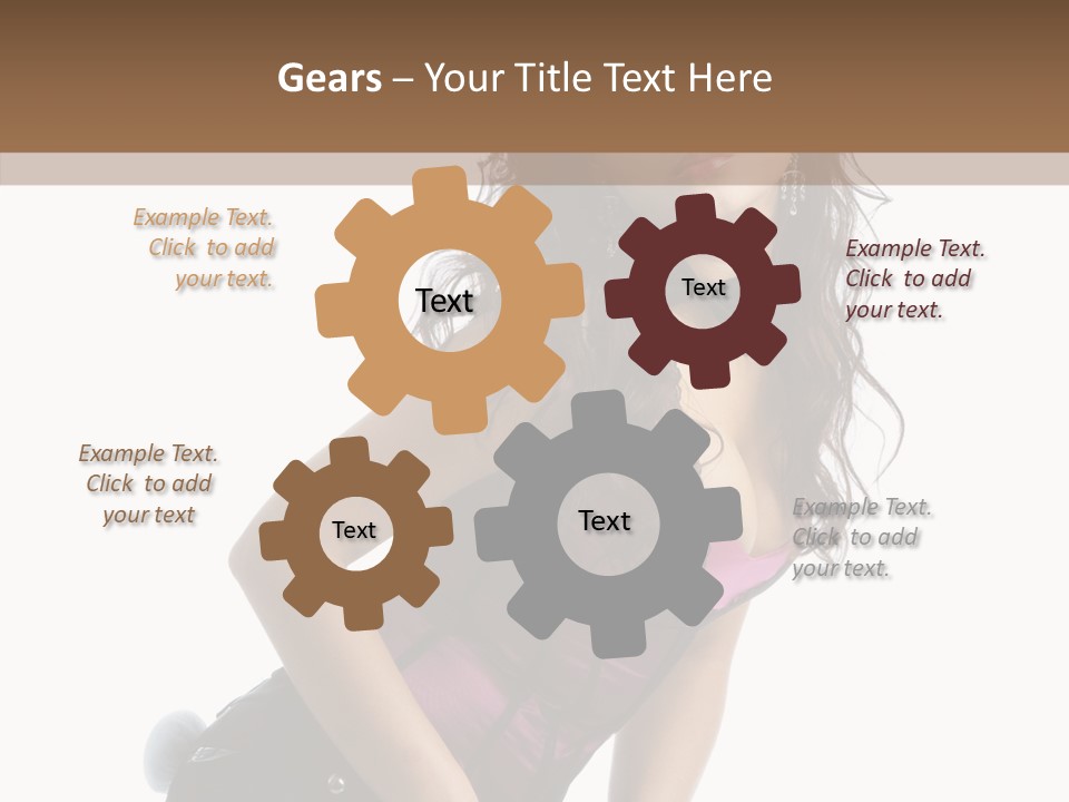 Holiday Heart Ears PowerPoint Template