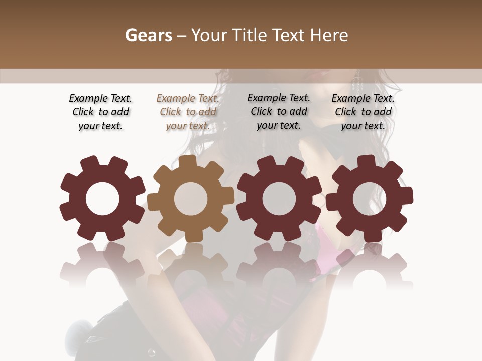 Holiday Heart Ears PowerPoint Template