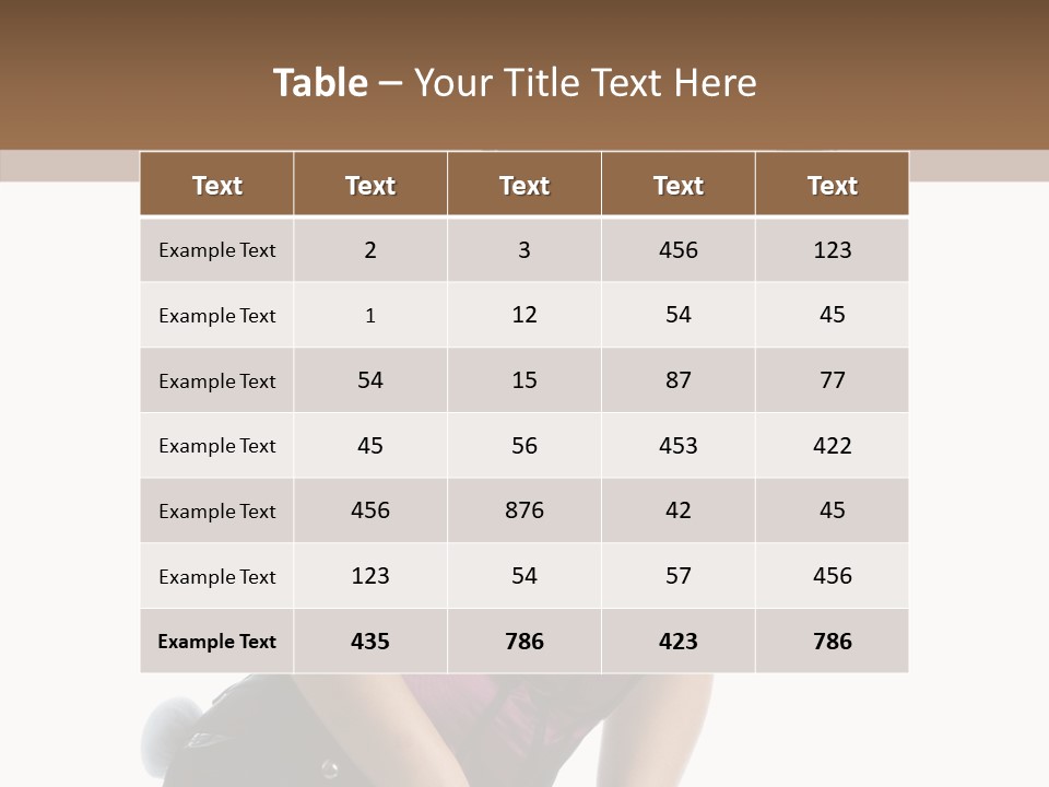 Holiday Heart Ears PowerPoint Template