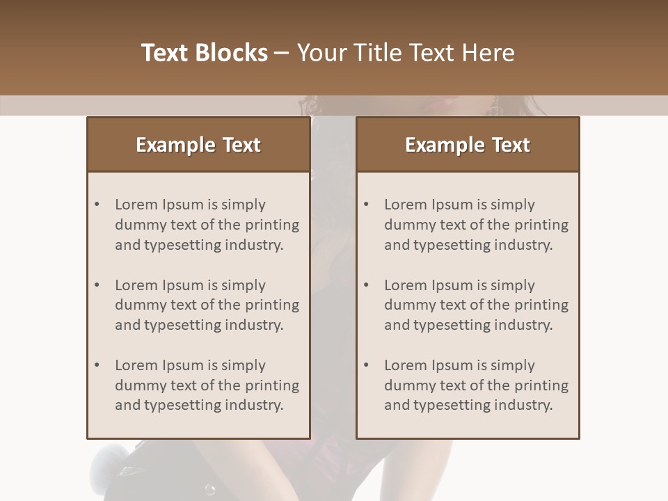 Holiday Heart Ears PowerPoint Template