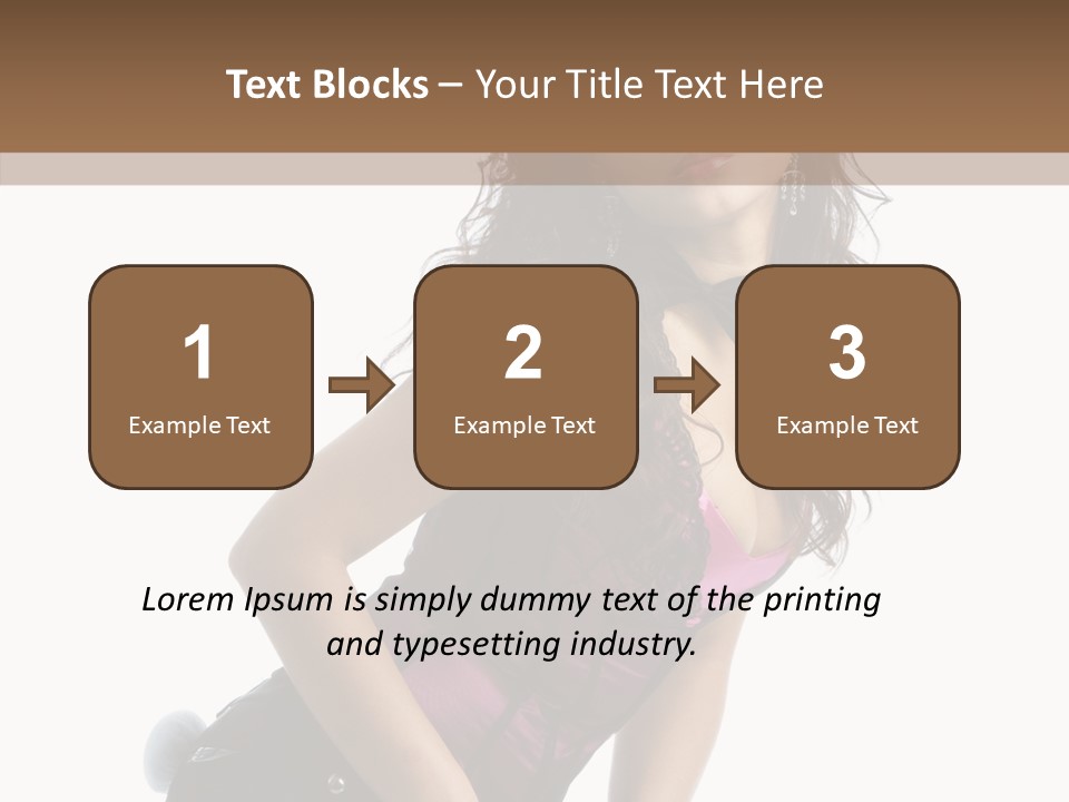 Holiday Heart Ears PowerPoint Template