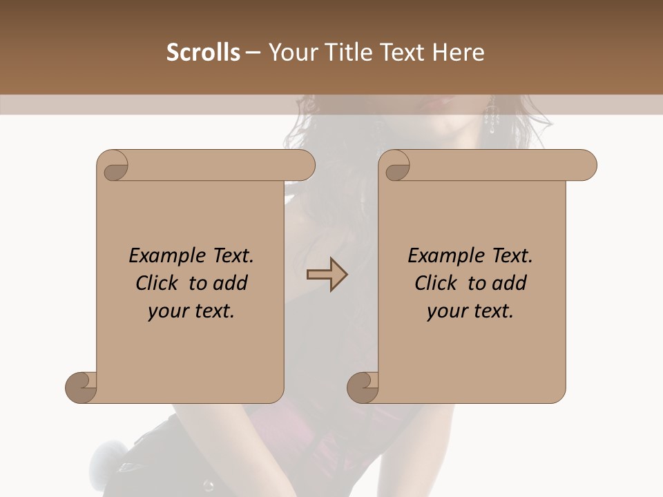 Holiday Heart Ears PowerPoint Template