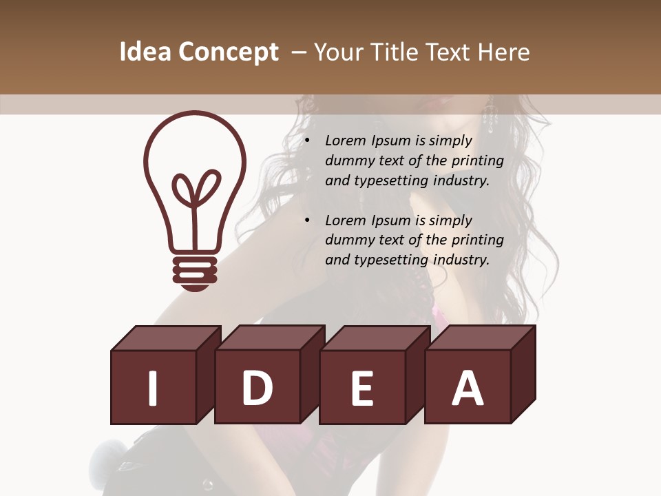 Holiday Heart Ears PowerPoint Template