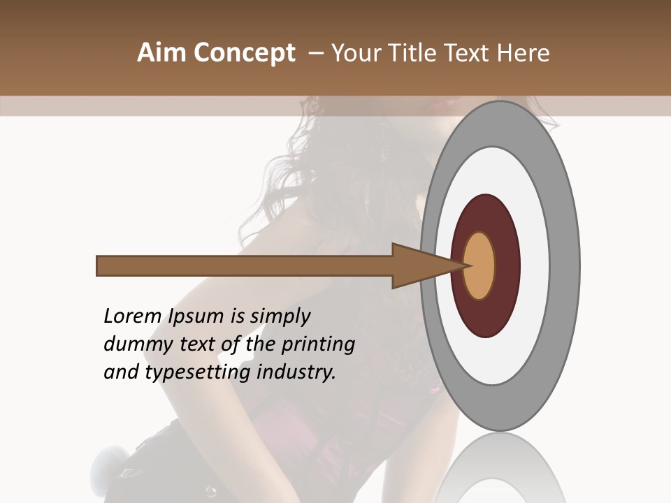 Holiday Heart Ears PowerPoint Template