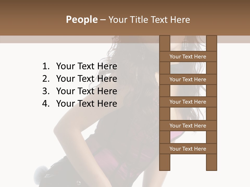 Holiday Heart Ears PowerPoint Template