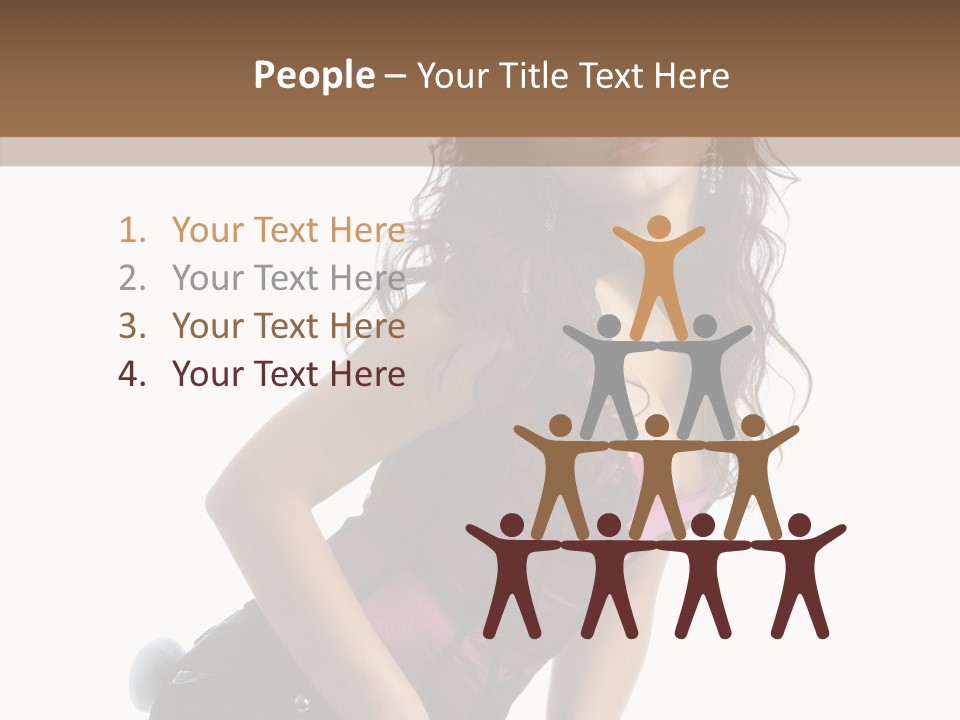 Holiday Heart Ears PowerPoint Template