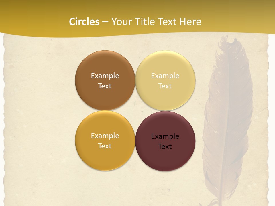 Note Used Wisdom PowerPoint Template