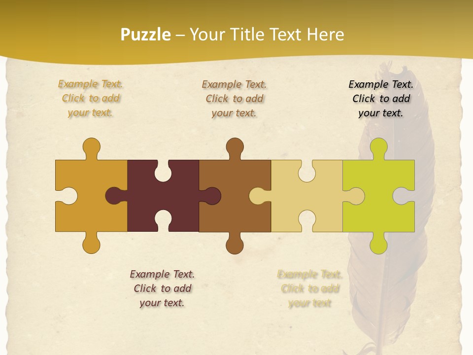 Note Used Wisdom PowerPoint Template