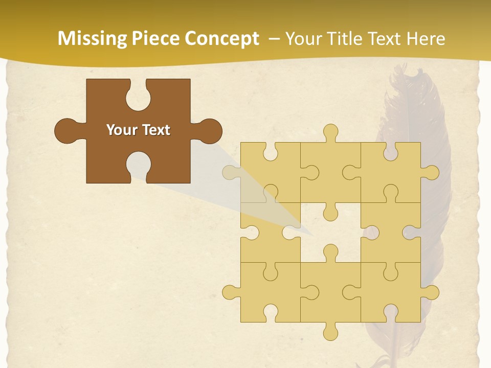 Note Used Wisdom PowerPoint Template