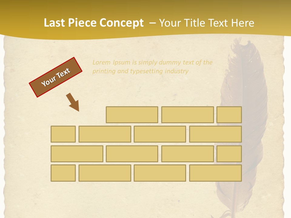 Note Used Wisdom PowerPoint Template