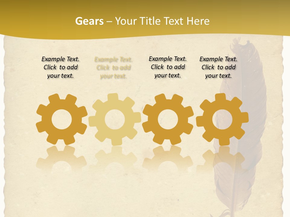 Note Used Wisdom PowerPoint Template