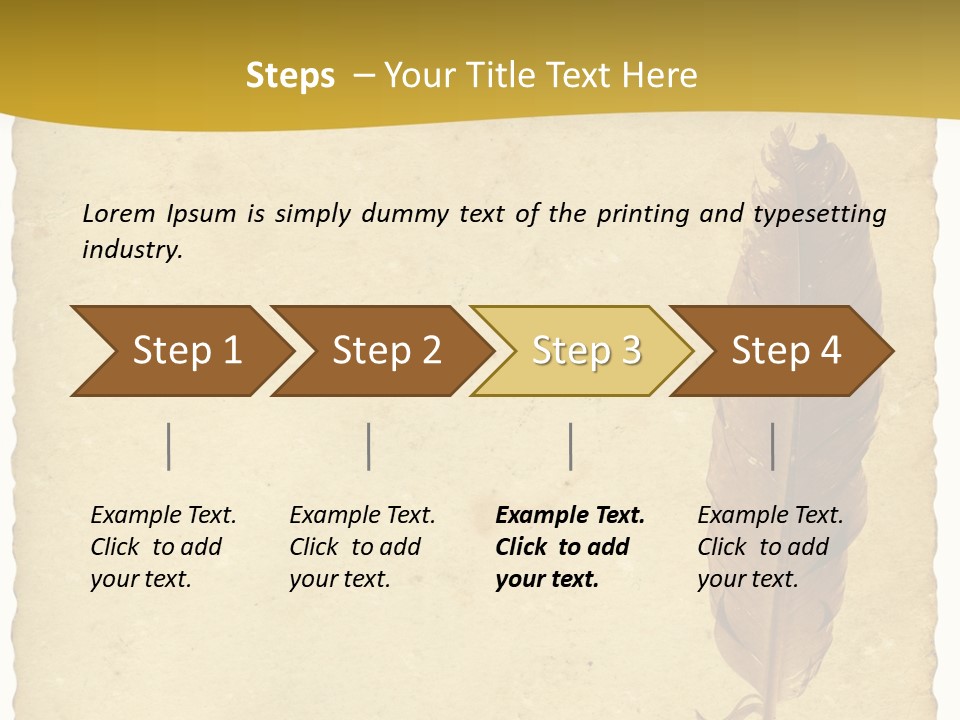 Note Used Wisdom PowerPoint Template