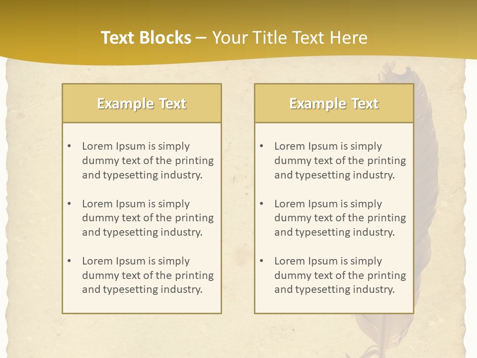 Note Used Wisdom PowerPoint Template