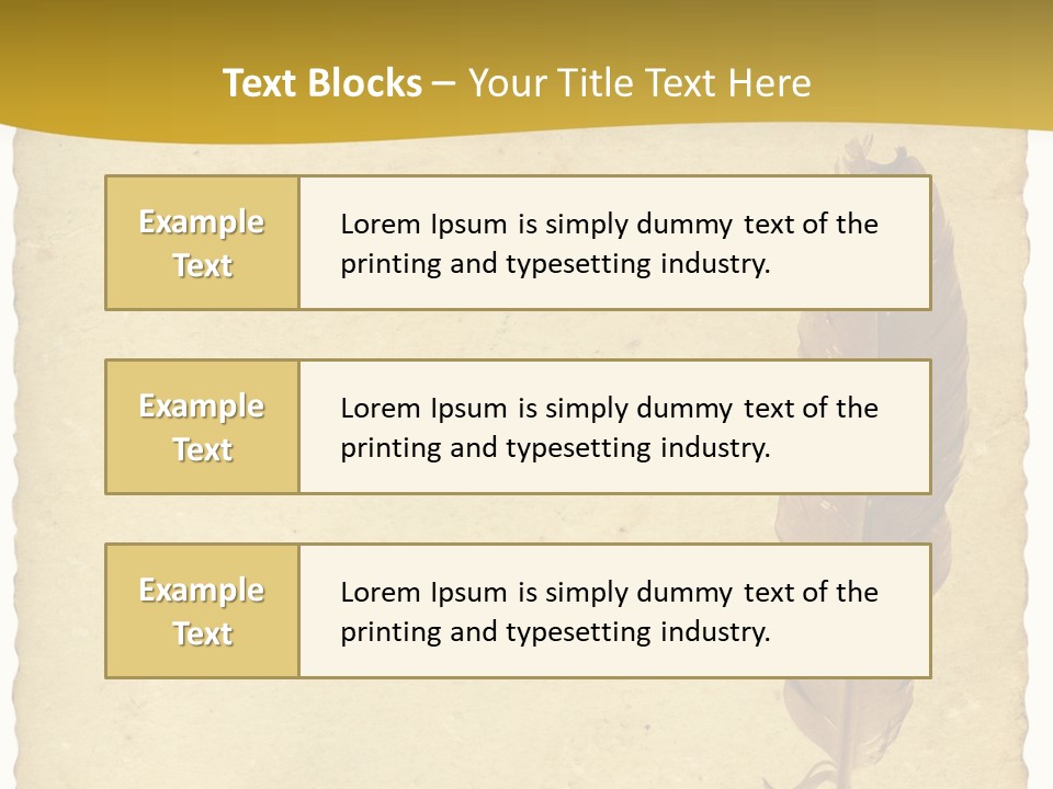 Note Used Wisdom PowerPoint Template