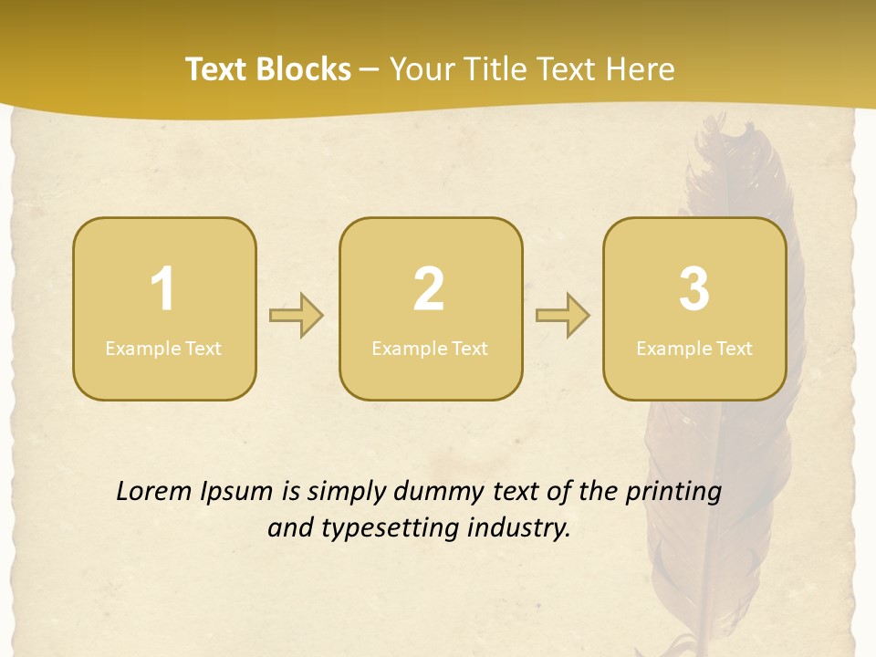 Note Used Wisdom PowerPoint Template