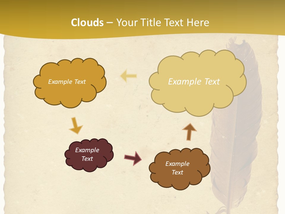 Note Used Wisdom PowerPoint Template