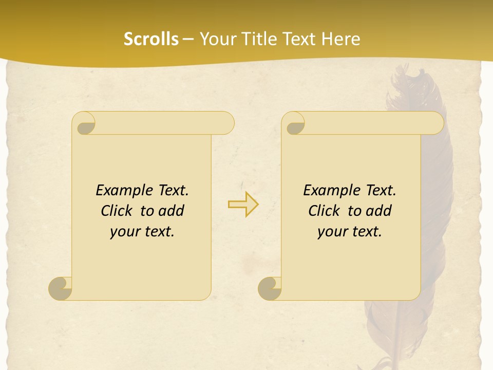 Note Used Wisdom PowerPoint Template
