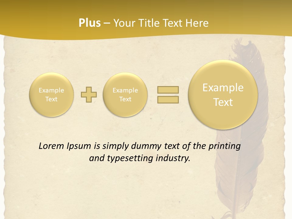 Note Used Wisdom PowerPoint Template
