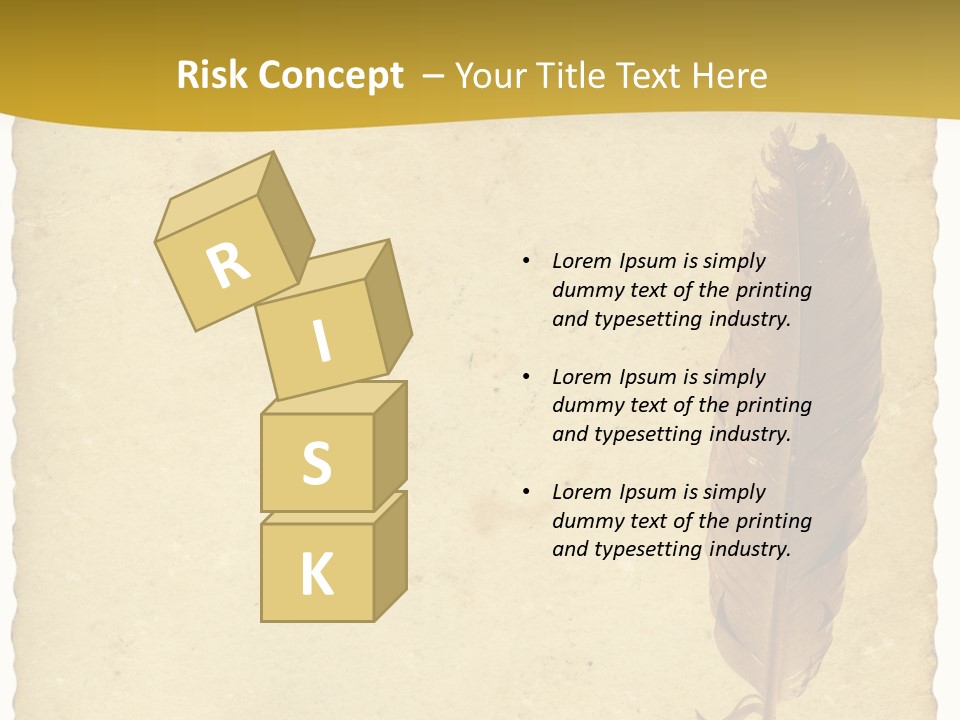 Note Used Wisdom PowerPoint Template