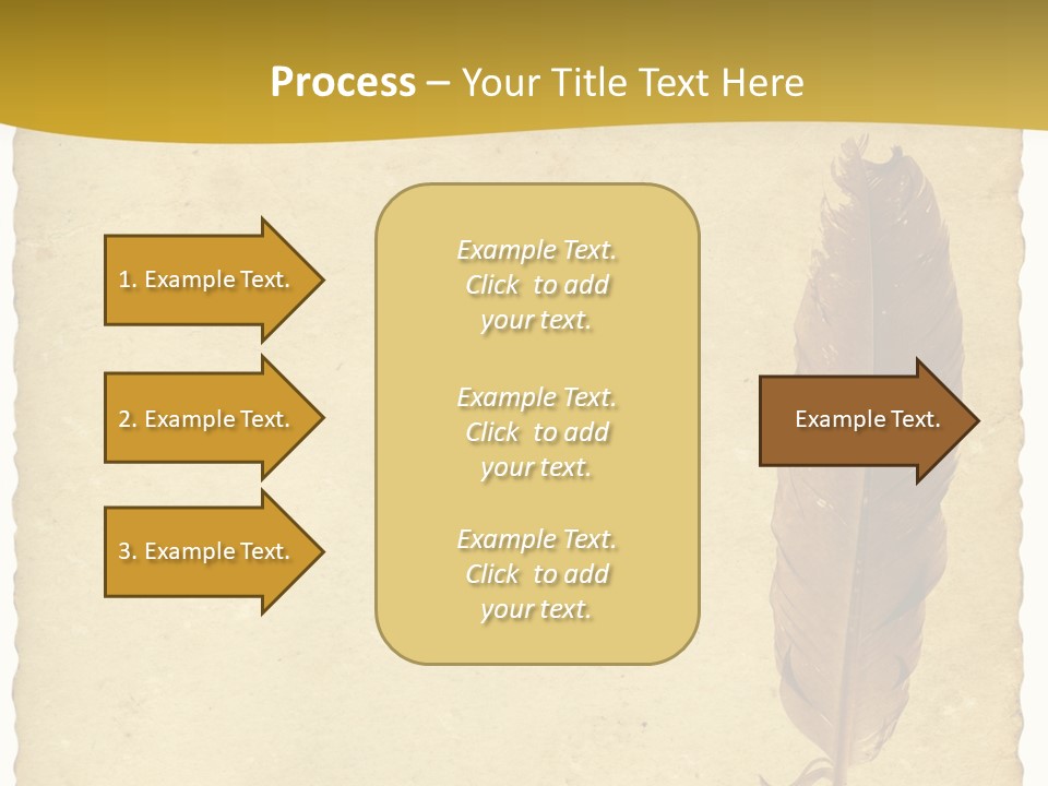 Note Used Wisdom PowerPoint Template