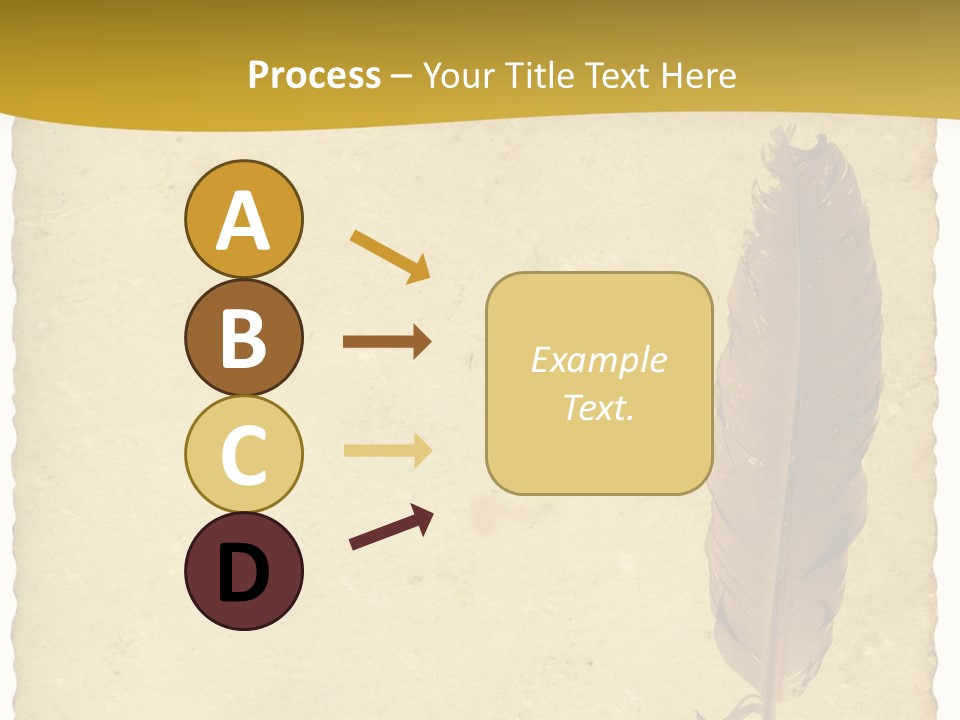 Note Used Wisdom PowerPoint Template