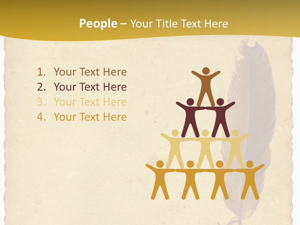 Note Used Wisdom PowerPoint Template