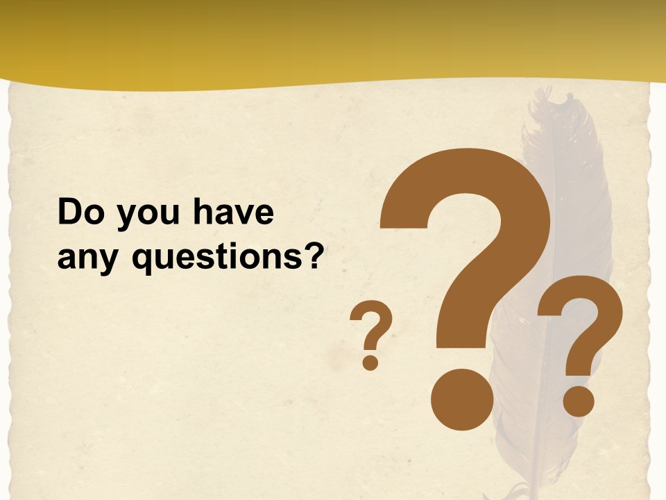 Note Used Wisdom PowerPoint Template