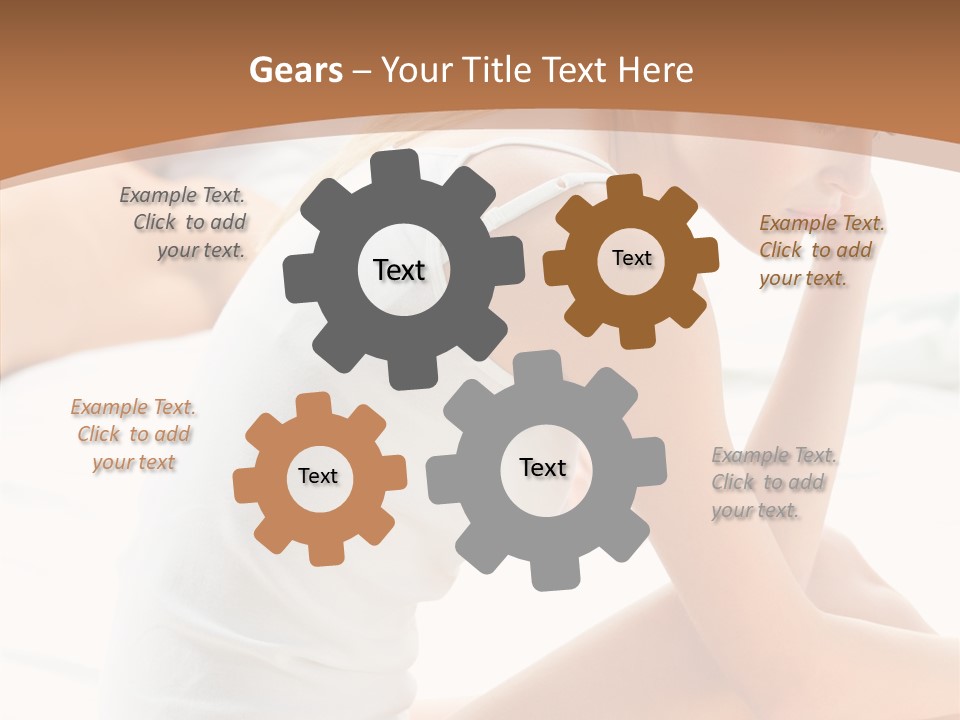 Interiors Two Quarrelsadness PowerPoint Template