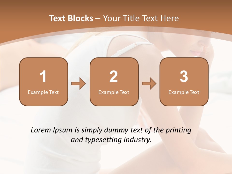 Interiors Two Quarrelsadness PowerPoint Template