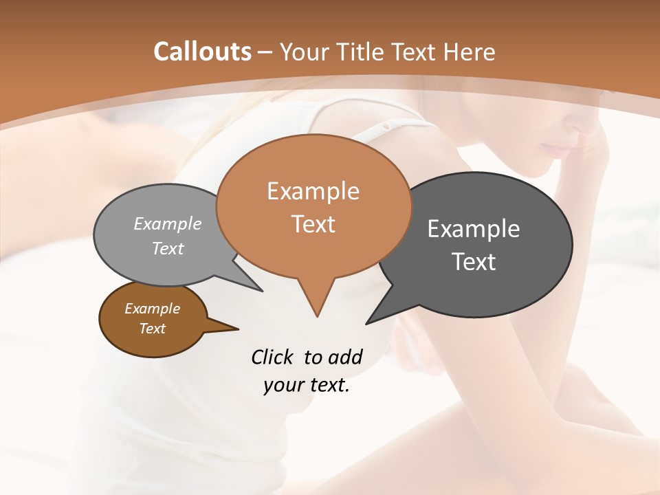 Interiors Two Quarrelsadness PowerPoint Template