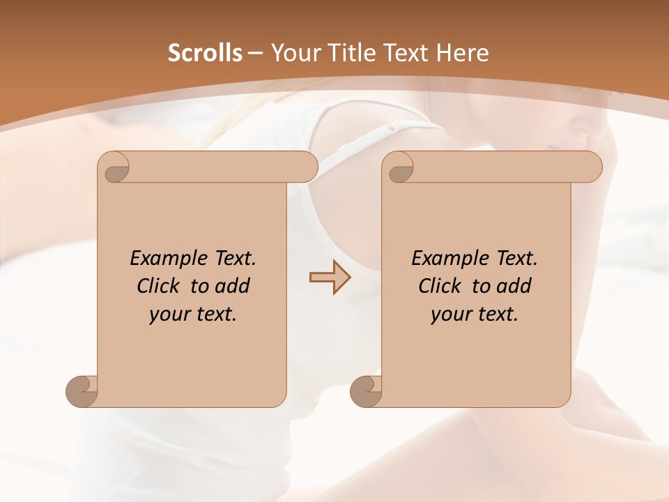 Interiors Two Quarrelsadness PowerPoint Template