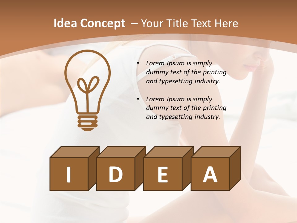 Interiors Two Quarrelsadness PowerPoint Template