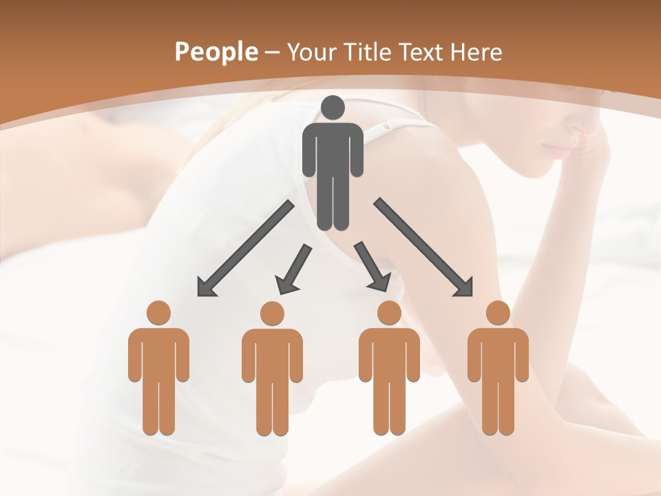 Interiors Two Quarrelsadness PowerPoint Template