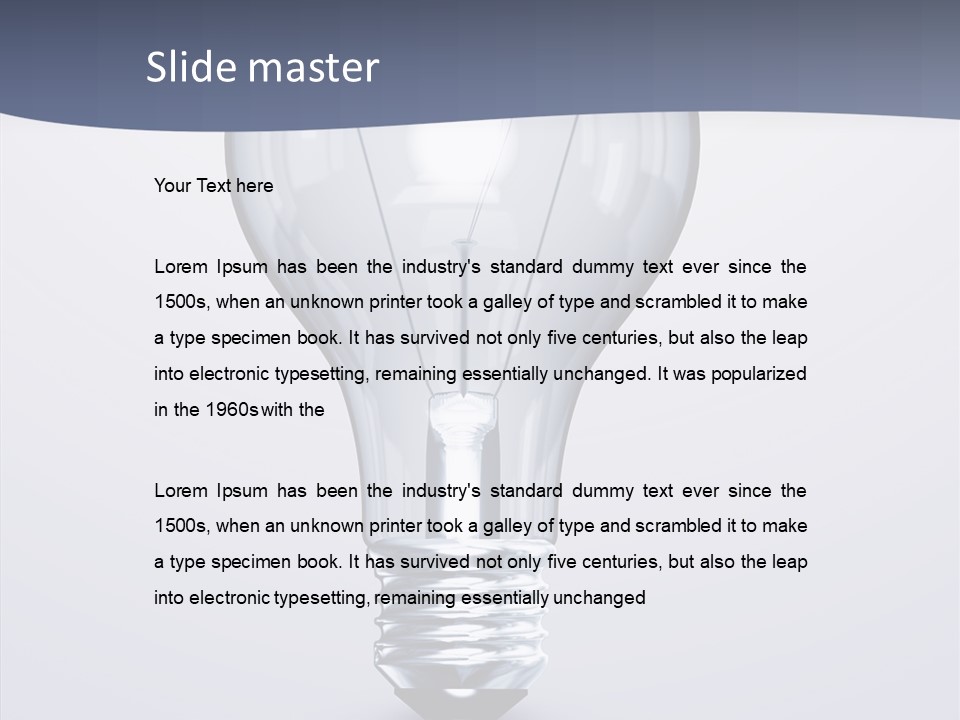 Communication Board Li Ten PowerPoint Template