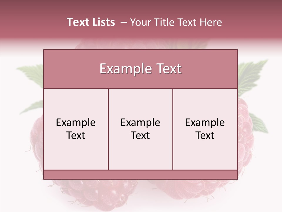 Vitamins Diet Mineral PowerPoint Template
