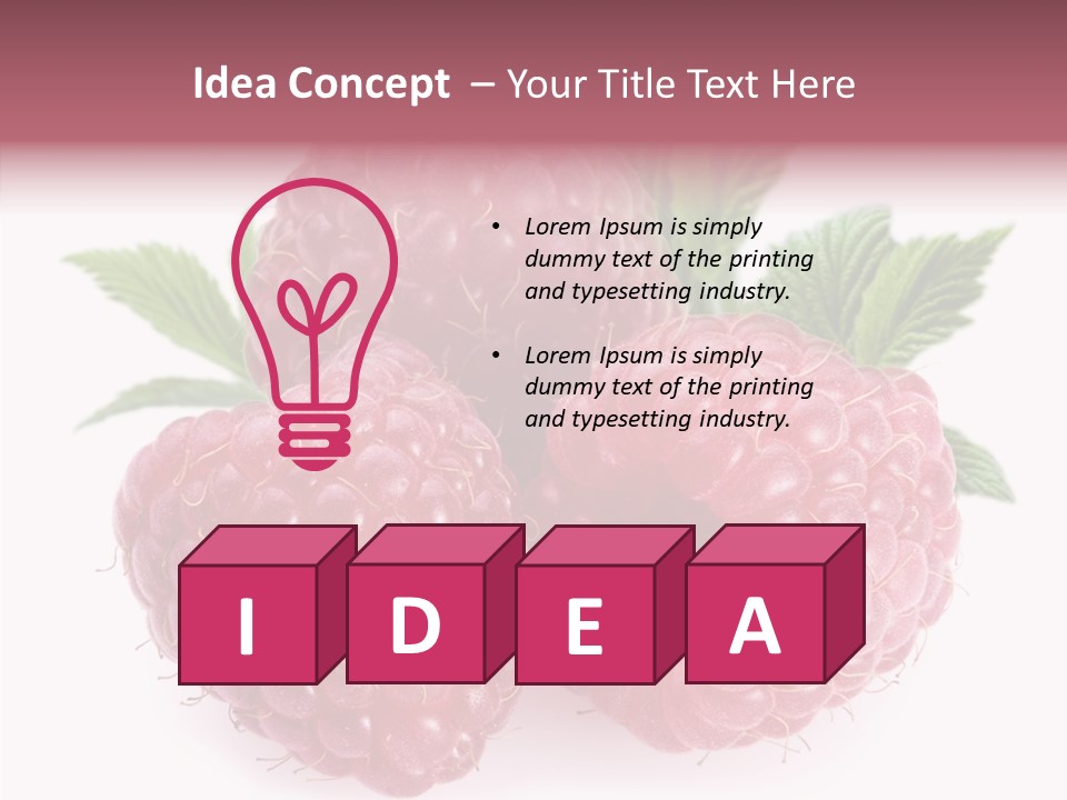 Vitamins Diet Mineral PowerPoint Template