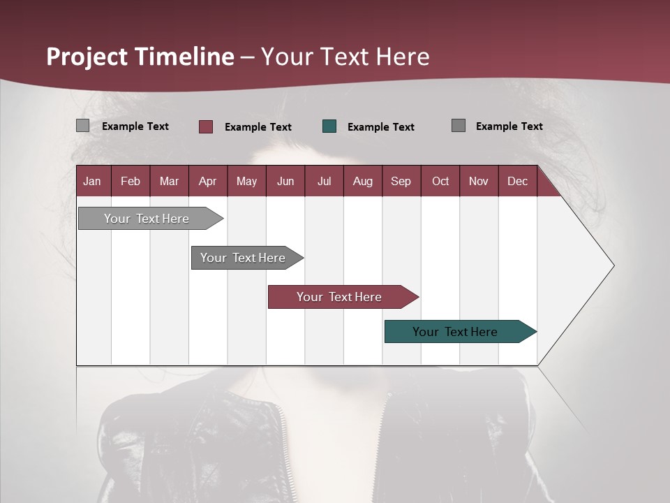 Fluffy Photo Lips PowerPoint Template