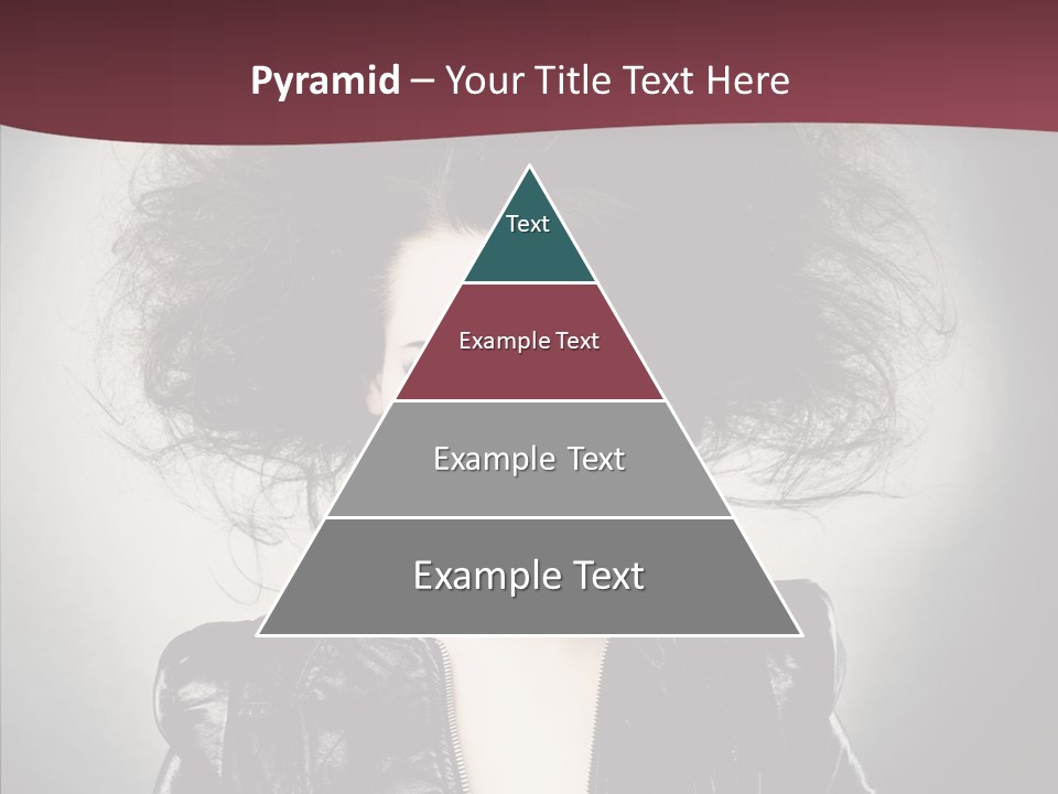 Fluffy Photo Lips PowerPoint Template