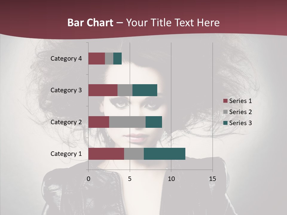 Fluffy Photo Lips PowerPoint Template