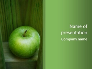 Green Natural White PowerPoint Template